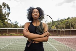 Photo of women's tennis player