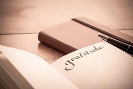 Image of a gratitude journal