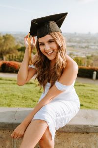 Image of girl graduating to symbolise confessions of a first-generation college student