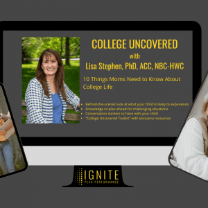 College uncovered with Lisa Stephen PhD ACC NBC-HWC image